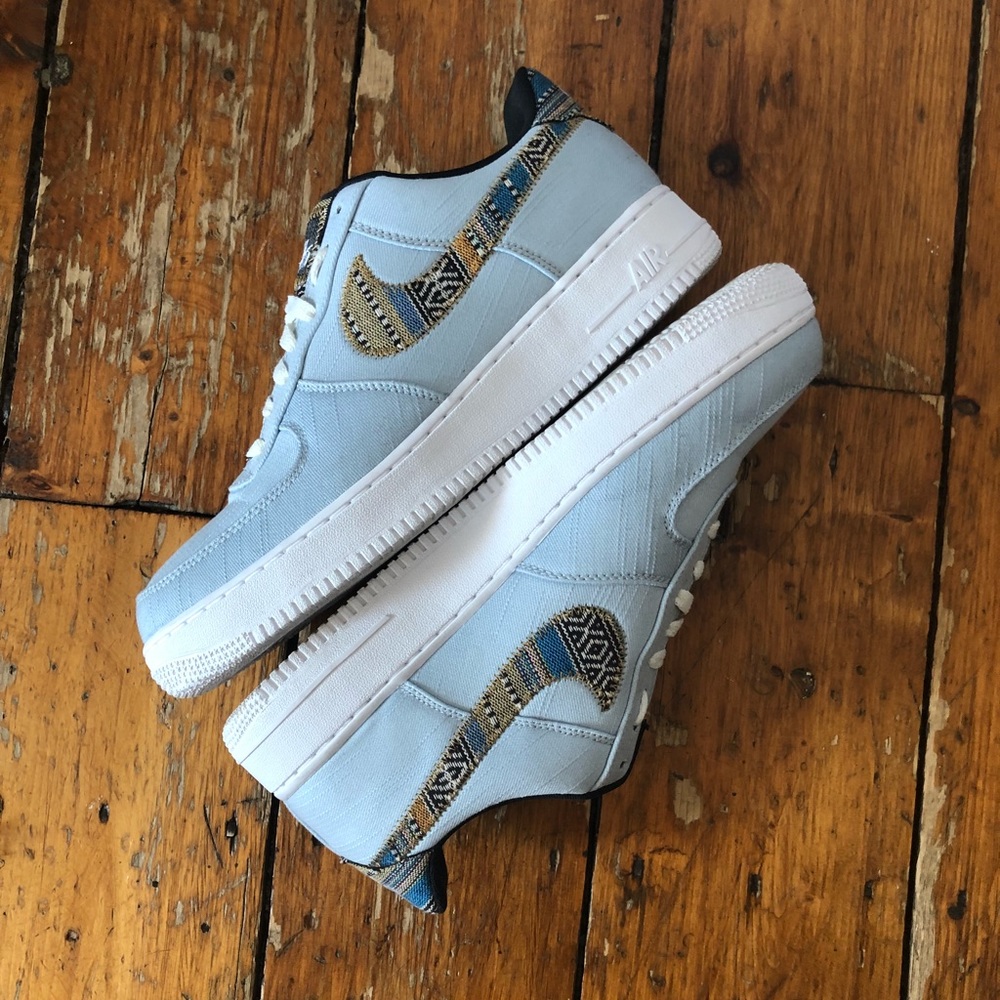 Nike Air Force 1’s with Tribal Print